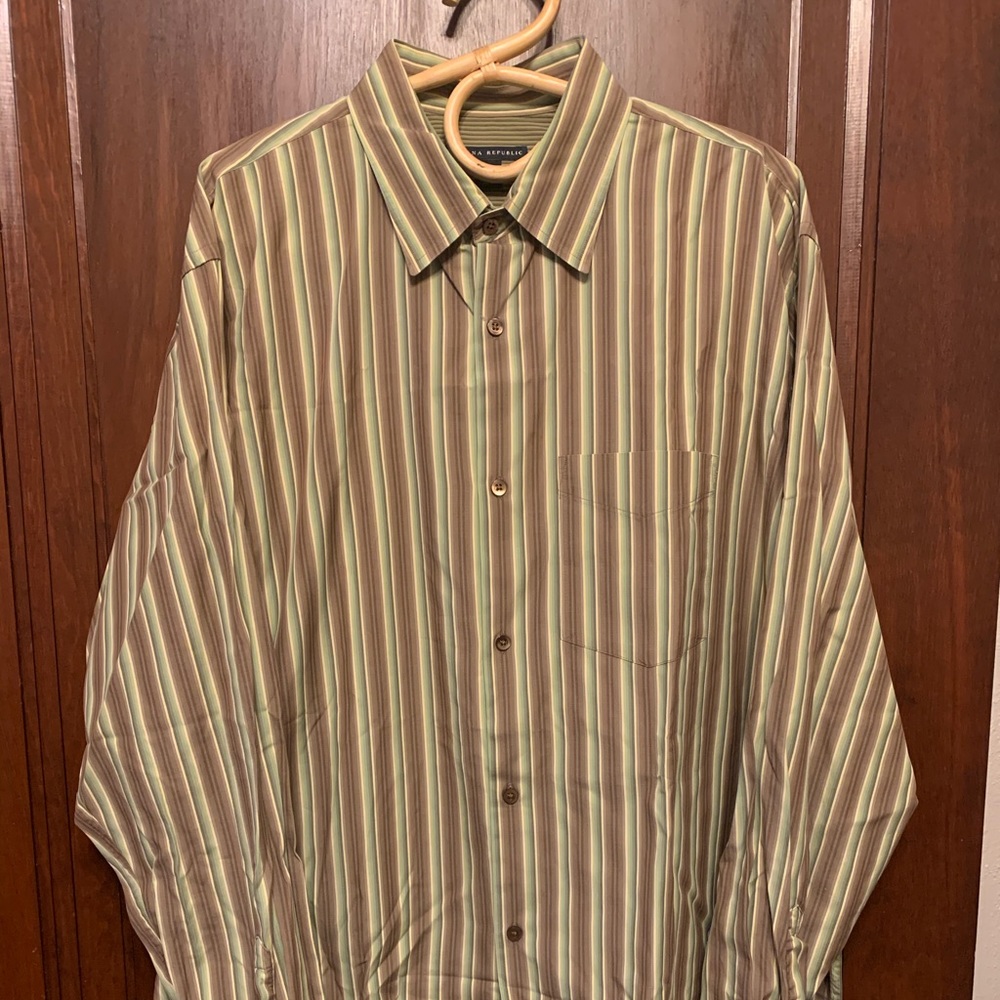 Banana Republic long sleeve 100% cotton shirt